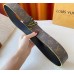 Louis Vuitton LV Broken 40mm Reversible Belt In Monogram Canvas M0612V