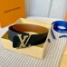 Louis Vuitton LV Rays 40mm Reversible Belt In Brown Leather M0630V Louis Vuitton LV Rays 40mm Reversible Belt In Brown Leather M0630V