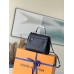 Louis Vuitton Lockme Ever Mini Bag In Black Leather M20997 Louis Vuitton Lockme Ever Mini Bag In Black Leather M20997