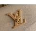Louis Vuitton Lockme Ever Mini Bag In Greige Leather M21052 Louis Vuitton Lockme Ever Mini Bag In Greige Leather M21052