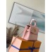 Louis Vuitton Lockme Ever Mini Bag In Pink Leather M21088 Louis Vuitton Lockme Ever Mini Bag In Pink Leather M21088