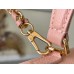 Louis Vuitton Lockme Ever Mini Bag In Pink Leather M21088 Louis Vuitton Lockme Ever Mini Bag In Pink Leather M21088