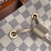 Louis Vuitton NeoNoe MM With Braided Handle Damier Azur Canvas N40344 Louis Vuitton NeoNoe MM With Braided Handle Damier Azur Canvas N40344