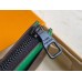 Louis Vuitton Coin Card Holder In Monogram Canvas Green M81627