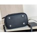 Louis Vuitton Blossom PM Bag In Black Mahina Leather M21848 Louis Vuitton Blossom PM Bag In Black Mahina Leather M21848