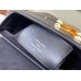 Louis Vuitton Twist MM Bag in Black Lambskin with Studs M59029 Louis Vuitton Twist MM Bag in Black Lambskin with Studs M59029