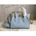 Louis Vuitton On My Side PM Bag in Blue Calfskin and Mahina Leather M59432 Louis Vuitton On My Side PM Bag in Blue Calfskin and Mahina Leather M59432