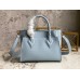 Louis Vuitton On My Side PM Bag in Blue Calfskin and Mahina Leather M59432 Louis Vuitton On My Side PM Bag in Blue Calfskin and Mahina Leather M59432