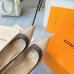 Louis Vuitton Signature Pumps in Nude Leather with Monogram Canvas Louis Vuitton Signature Pumps in Nude Leather with Monogram Canvas