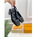 Louis Vuitton Shake Slingback Pumps 55mm In Black Patent Calfskin Louis Vuitton Shake Slingback Pumps 55mm In Black Patent Calfskin
