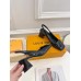 Louis Vuitton Shake Slingback Pumps 55mm In Black Patent Calfskin Louis Vuitton Shake Slingback Pumps 55mm In Black Patent Calfskin