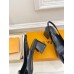 Louis Vuitton Shake Slingback Pumps 55mm In Black Patent Calfskin Louis Vuitton Shake Slingback Pumps 55mm In Black Patent Calfskin