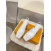 Louis Vuitton Shake Slingback Pumps 55mm In White Patent Calfskin Louis Vuitton Shake Slingback Pumps 55mm In White Patent Calfskin