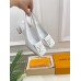 Louis Vuitton Shake Slingback Pumps 55mm In White Patent Calfskin Louis Vuitton Shake Slingback Pumps 55mm In White Patent Calfskin