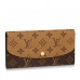 Louis Vuitton Emilie Wallet In Monogram Reverse Canvas M82157 Louis Vuitton Emilie Wallet In Monogram Reverse Canvas M82157