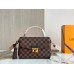 Louis Vuitton Braided Croisette Bag In Damier Ebene Canvas N40451 Louis Vuitton Braided Croisette Bag In Damier Ebene Canvas N40451