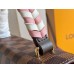 Louis Vuitton Braided Croisette Bag In Damier Ebene Canvas N40451 Louis Vuitton Braided Croisette Bag In Damier Ebene Canvas N40451