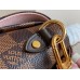 Louis Vuitton Braided Croisette Bag In Damier Ebene Canvas N40451 Louis Vuitton Braided Croisette Bag In Damier Ebene Canvas N40451
