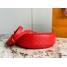 Louis Vuitton Loop Bag In Red Monogram Empreinte Leather M22594 Louis Vuitton Loop Bag In Red Monogram Empreinte Leather M22594