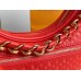 Louis Vuitton Loop Bag In Red Monogram Empreinte Leather M22594 Louis Vuitton Loop Bag In Red Monogram Empreinte Leather M22594