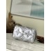 Louis Vuitton Speedy Bandouliere 25 Bag In Silver Recycled Nylon M20973