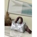 Louis Vuitton Speedy Bandouliere 25 Bag In Silver Recycled Nylon M20973