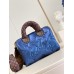 Louis Vuitton Speedy Bandouliere 25 Bag In Blue Recycled Nylon M21061