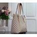 Louis Vuitton Totally MM Bag In Damier Azur Canvas N41279 Louis Vuitton Totally MM Bag In Damier Azur Canvas N41279