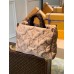 Louis Vuitton OnTheGo GM Bag In Beige Recycled Nylon M59007 Louis Vuitton OnTheGo GM Bag In Beige Recycled Nylon M59007