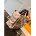 Louis Vuitton OnTheGo GM Bag In Beige Recycled Nylon M59007 Louis Vuitton OnTheGo GM Bag In Beige Recycled Nylon M59007
