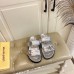 Louis Vuitton Bom Dia Comfort Mules In Silver Metallic Leather Louis Vuitton Bom Dia Comfort Mules In Silver Metallic Leather