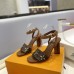 Louis Vuitton Silhouette Sandals In Perforated Monogram Canvas Louis Vuitton Silhouette Sandals In Perforated Monogram Canvas