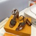 Louis Vuitton Silhouette Sandals In Perforated Monogram Canvas Louis Vuitton Silhouette Sandals In Perforated Monogram Canvas