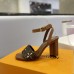 Louis Vuitton Silhouette Sandals In Perforated Monogram Canvas Louis Vuitton Silhouette Sandals In Perforated Monogram Canvas