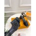 Louis Vuitton Shake Sandals 55mm In Black Patent Calfskin