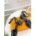 Louis Vuitton Shake Sandals 55mm In Black Patent Calfskin