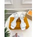 Louis Vuitton Shake Sandals 55mm In White Patent Calfskin Louis Vuitton Shake Sandals 55mm In White Patent Calfskin