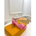 Louis Vuitton Shake Sandals 55mm In Pink Patent Calfskin Louis Vuitton Shake Sandals 55mm In Pink Patent Calfskin