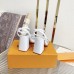 Louis Vuitton Shake Sandals 95mm In White Patent Calfskin
