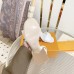 Louis Vuitton Shake Sandals 95mm In White Patent Calfskin