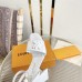 Louis Vuitton Shake Sandals 95mm In White Patent Calfskin