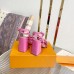 Louis Vuitton Shake Sandals 95mm In Pink Patent Calfskin Louis Vuitton Shake Sandals 95mm In Pink Patent Calfskin