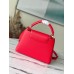 Louis Vuitton Capucines MM Bag In Red Taurillon Leather M43935 Louis Vuitton Capucines MM Bag In Red Taurillon Leather M43935