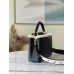 Louis Vuitton Capucines MM Bag in Taurillon Leather with Shearling M59073 Louis Vuitton Capucines MM Bag in Taurillon Leather with Shearling M59073