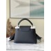 Louis Vuitton Capucines MM Bag in Taurillon Leather with Shearling M59073 Louis Vuitton Capucines MM Bag in Taurillon Leather with Shearling M59073