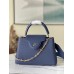 Louis Vuitton Capucines MM Bag in Taurillon Leather with Chain M59209 Louis Vuitton Capucines MM Bag in Taurillon Leather with Chain M59209
