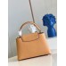 Louis Vuitton Capucines MM Bag In Arizona Taurillon Leather M59227 Louis Vuitton Capucines MM Bag In Arizona Taurillon Leather M59227