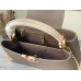 Louis Vuitton Capucines MM Bag with Chain Braided Leather Strap M59516 Louis Vuitton Capucines MM Bag with Chain Braided Leather Strap M59516