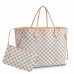 Louis Vuitton Neverfull GM Bag In Damier Azur Canvas N41604