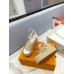 Louis Vuitton Starboard Wedge Sandals In Raffia